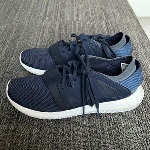 Adidas tubular womens sneaker in navy blue. Size 6.5